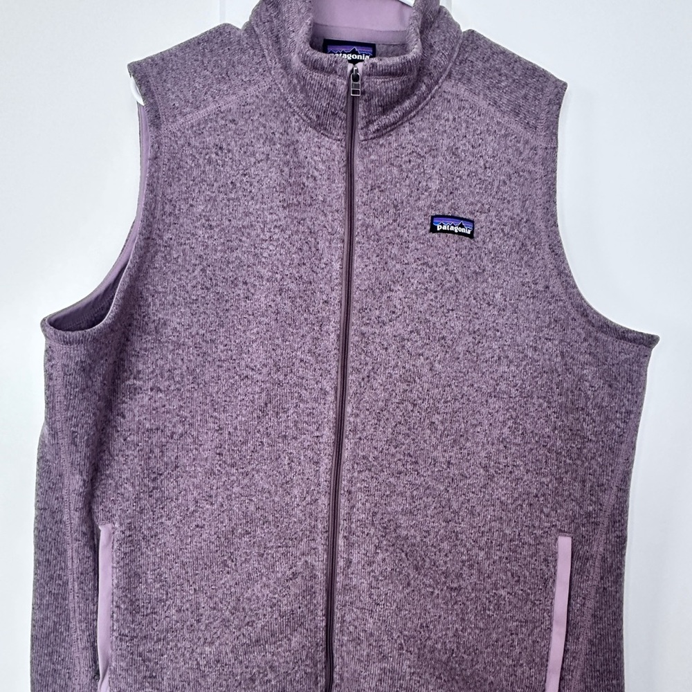 Patagonia Better Sweater Vest- Stormy Mauve-nwt